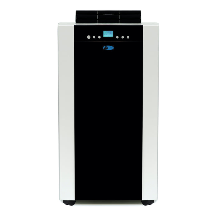 Whynter 14,000 BTU (9,200 BTU SACC) Dual Hose Cooling Portable Air Conditioner, Heater, Dehumidifier, and Fan with Activated Carbon Filter plus Storage bag, up to 500 sq ft in Platinum/Black | ARC-14SH