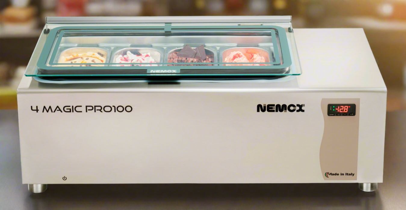 Nemox 4 Magic Pro 100 - Gelato/Ice cream display and dipping cabinet | 36101