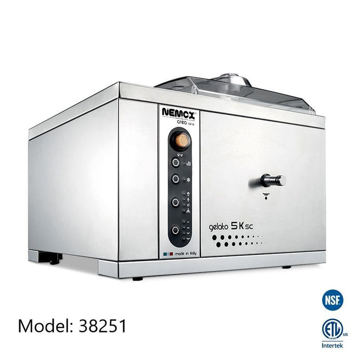 Nemox Gelato 5K SC CREA NSF Certified Gelato Machine Maker | 38251