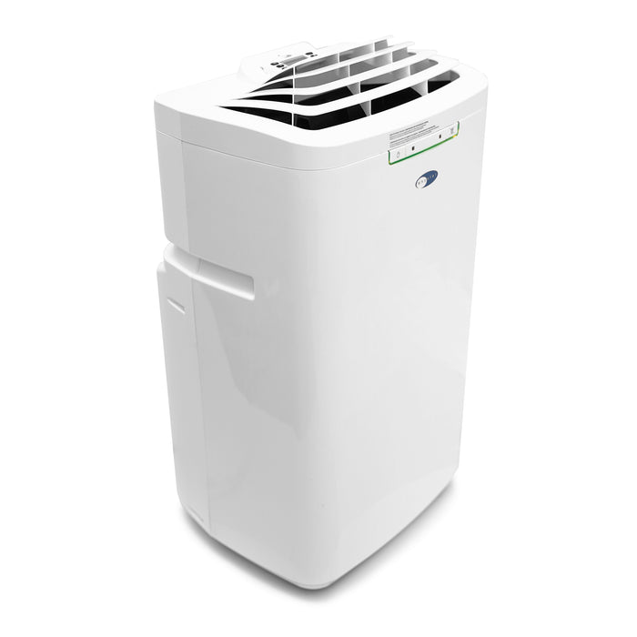 Whynter 11,000 BTU (5,900 BTU SACC) Dual Hose Cooling Portable Air Conditioner, Dehumidifier, and Fan with Activated Carbon Filter, up to 350 sq ft in White | ARC-110WD