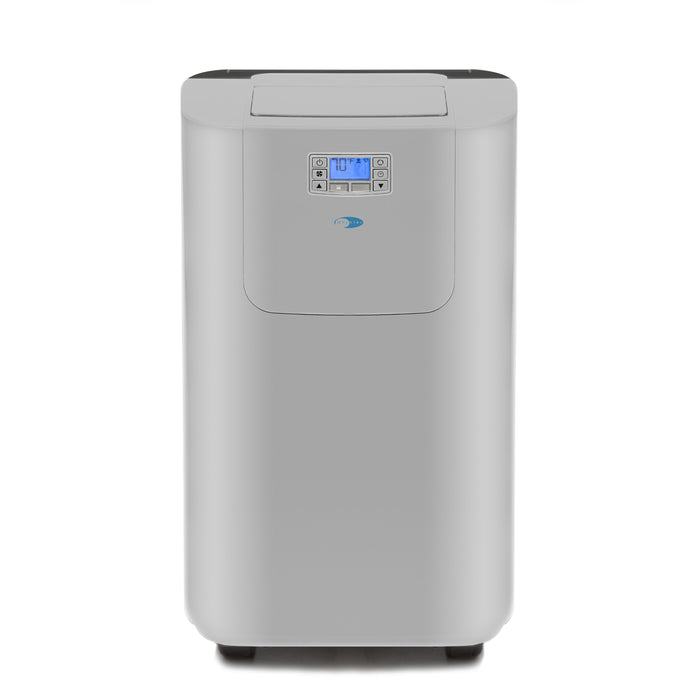 Whynter 12,000 BTU (7,000 BTU SACC) Elite Dual Hose Portable Air Conditioner, Heater, Dehumidifier, and Fan with Activated Carbon Filter plus Autopump and Storage bag, up to 400 sq ft in Grey | ARC-122DHP