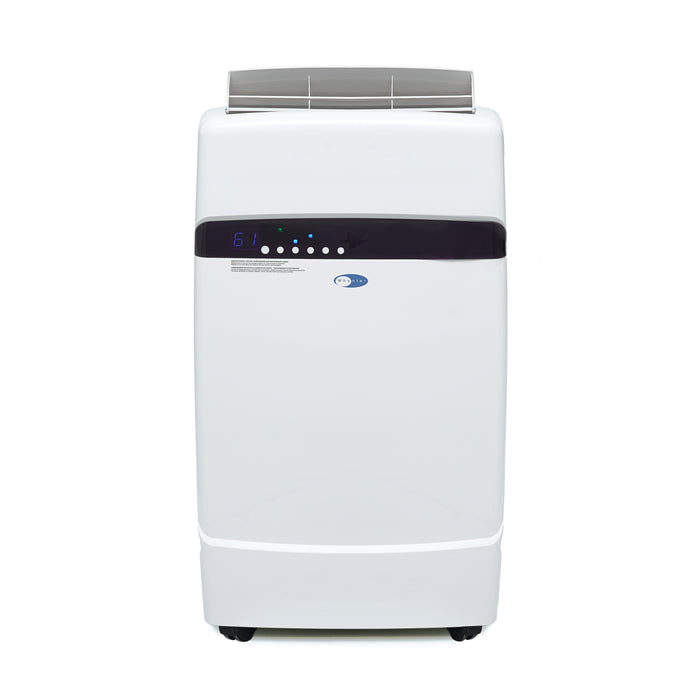 Whynter 12,000 BTU (6,936 BTU SACC) Dual Hose Cooling Portable Air Conditioner, Dehumidifier, and Fan with Activated Carbon Filter plus Storage bag, up to 400 sq ft in White | ARC-12SD