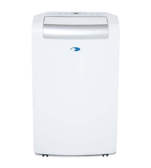 Whynter 14,000 BTU (10,300 BTU SACC) Portable Air Conditioner, Dehumidifier, and Fan with Activated Carbon SilverShield Filter, up to 500 sq ft in White | ARC-148MS