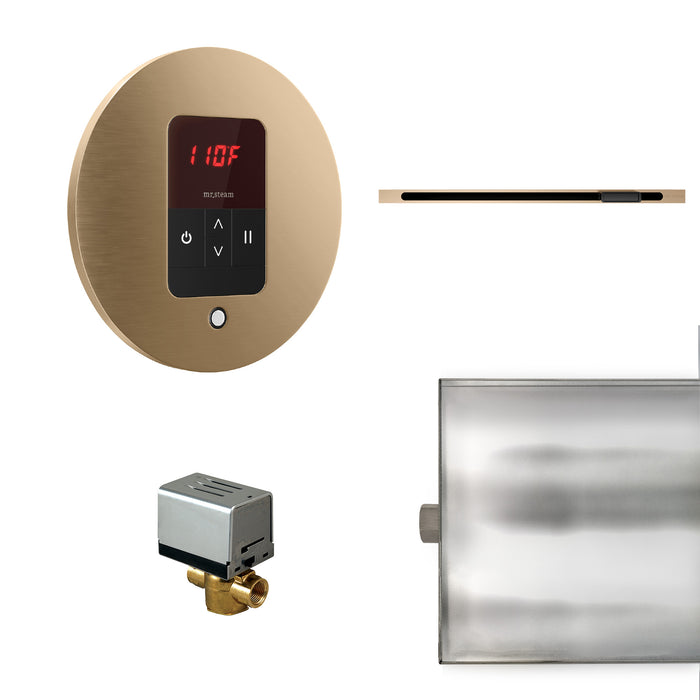 Mr.Steam Basic Butler Linear Steam Shower Control Package with iTempo Control and Linear SteamHead | BBUTLERL