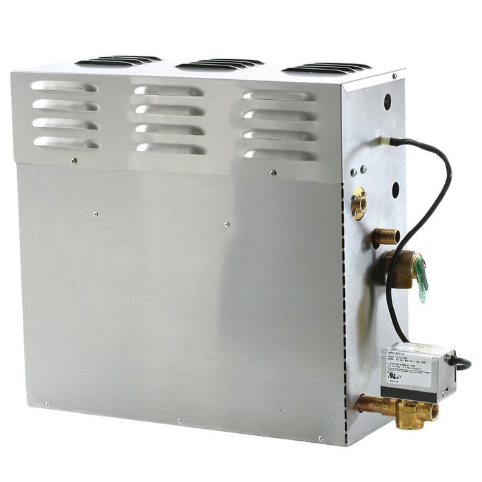 Mr. Steam Commercial Steam Bath Generator, CT Spa Series, 6kW, Stainless Steel | CT6EC1