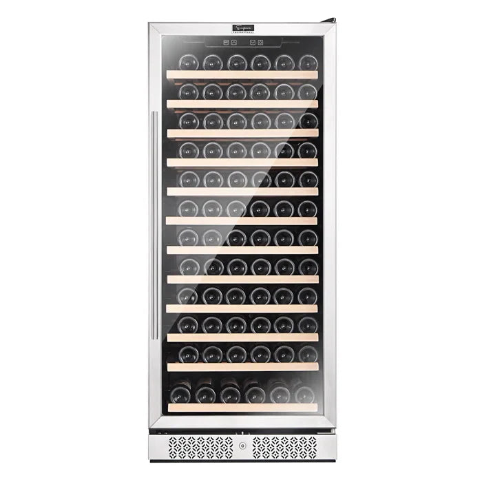 Empava 24 in. 127 Bottle Wine Cooler 55" Tall Wine Refrigerator | EMPV-WC05S
