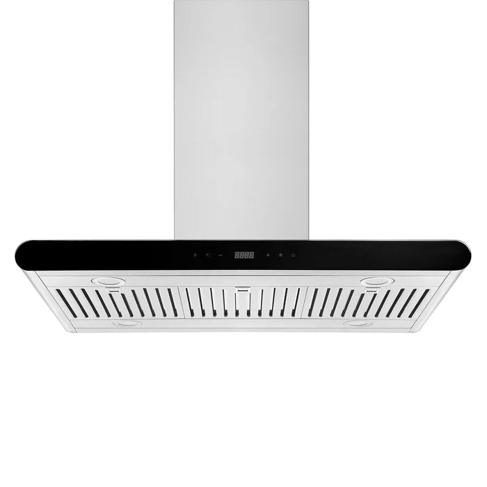 Empava 36 in. 400 CFM Island Wall Mount Ducted Range Hood | EMPV-36RH10