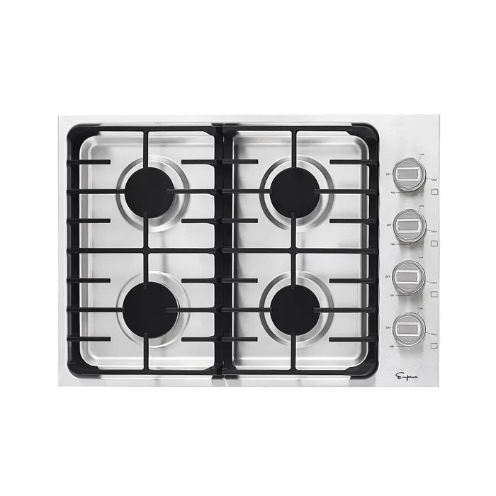 Empava 30 in. Built-in Stainless Steel Gas Cooktop with 4 Burners | EMPV-30GC33