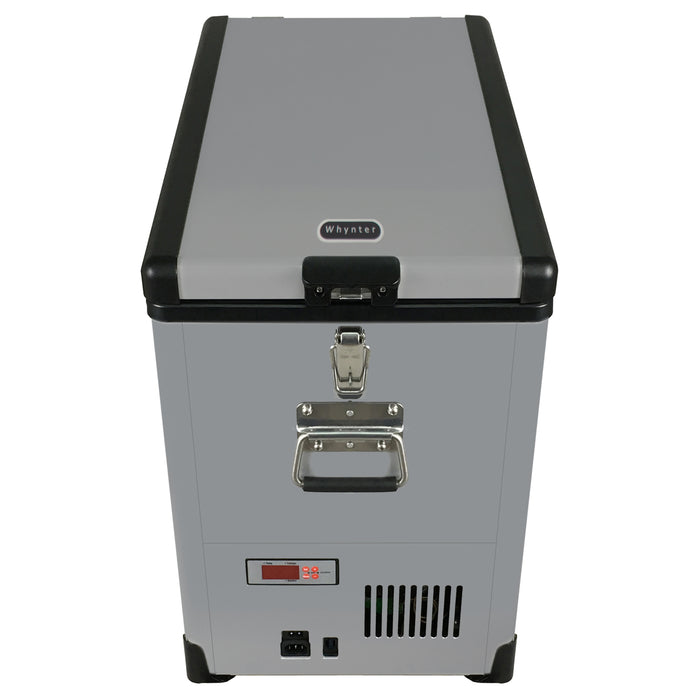 Whynter Elite 45 Quart (xx L) SlimFit Portable Freezer Refrigerator 12/24V DC & 110V AC | FM-452SG