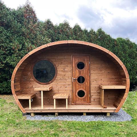 SaunaLife Model G11 Outdoor Home Sauna