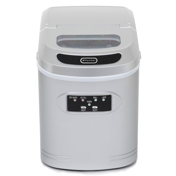 Whynter Compact Portable Ice Maker 27 lb capacity | IMC-270