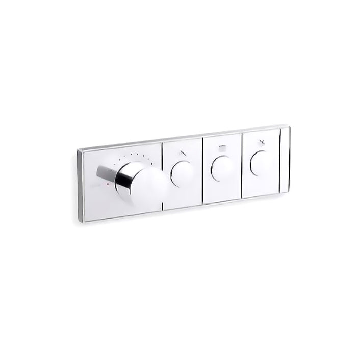 Kohler Anthem, 3-outlet Thermostatic Valve Control Panel |K-26347-9