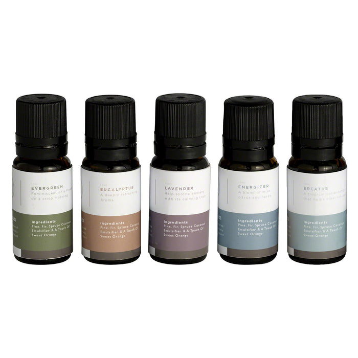 Mr.Steam Essential Oil 5-Pack, 10ml Bottles | MS ESSENTIAL 5