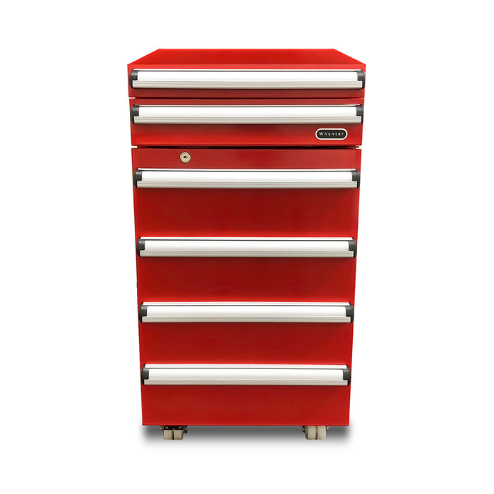 Whynter Portable 1.8 cu. ft. Tool Box Refrigerator with 2 Drawers and Lock | TBR-185SR
