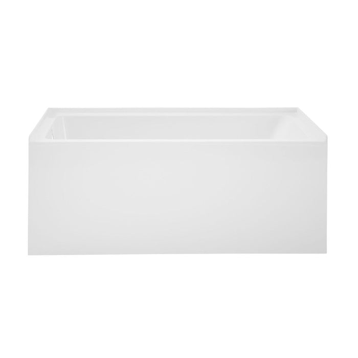 Swiss Madison Voltaire 54" x 30" Left-Hand Drain Alcove Bathtub with Apron | SM-AB557