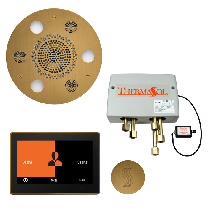 ThermaSol Total Wellness Package with 10" ThermaTouch Trim Upgraded Round | TWP10UR