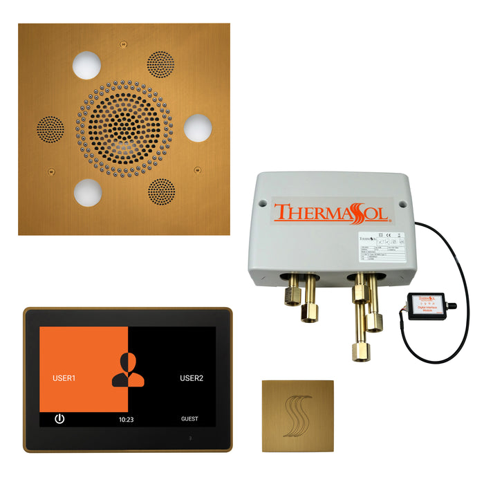 ThermaSol Total Wellness Package with 10" ThermaTouch Trim Upgraded Square | TWP10US
