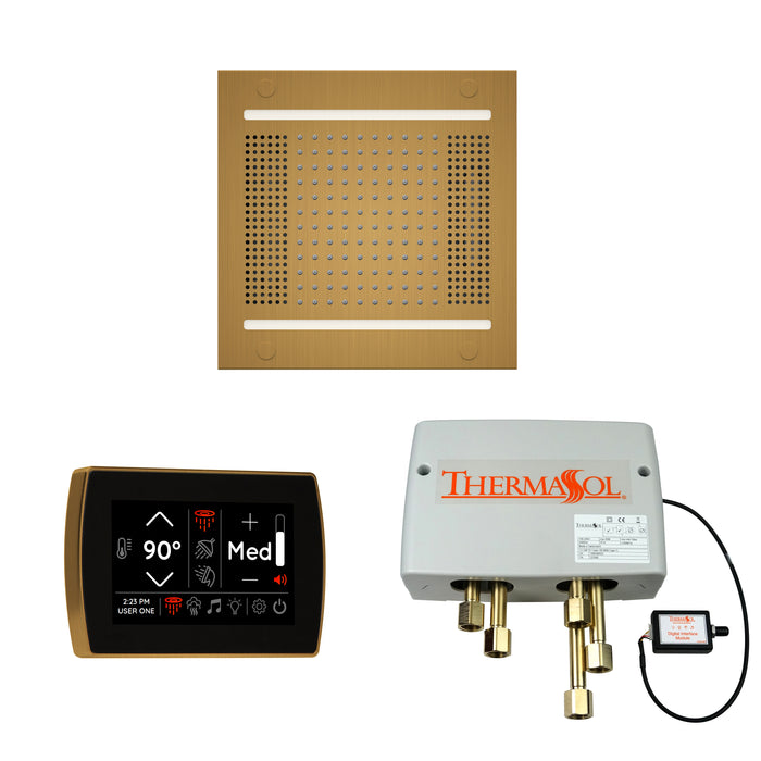 ThermaSol Wellness Hydrovive14 Shower Package with SignaTouch Square | WH14SPSS