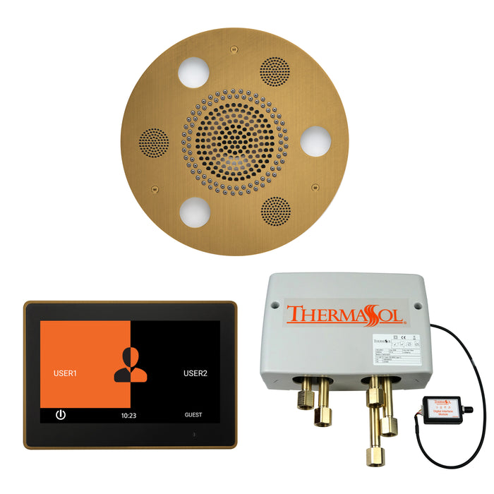 ThermaSol Wellness Shower Package with 10" ThermaTouch Round | WSP10R