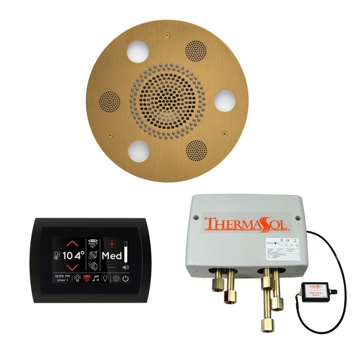 ThermaSol Wellness Shower Package with SignaTouch Round | WSPSR