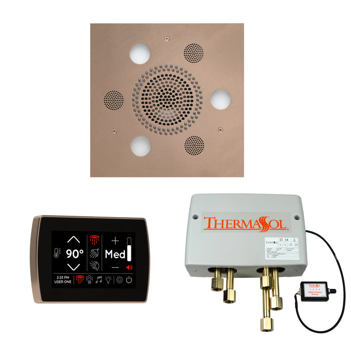 ThermaSol Wellness Shower Package with SignaTouch Square | WSPSS