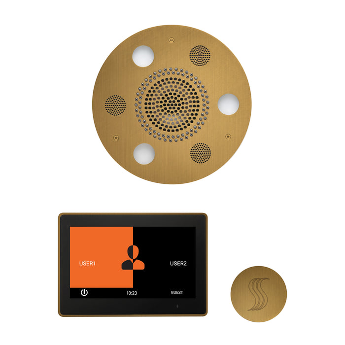 ThermaSol Wellness Steam Package with 10" ThermaTouch Round | WSTP10R
