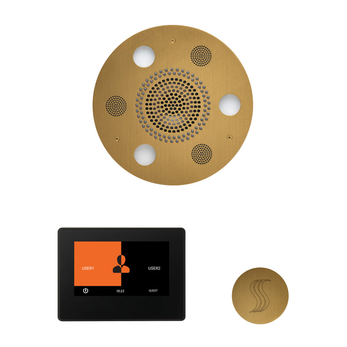 ThermaSol Wellness Steam Package with 7" ThermaTouch Round | WSTP7R
