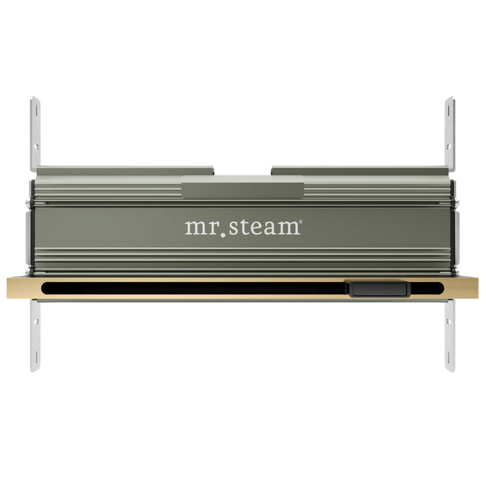 Mr.Steam 16" Linear SteamHead with Designer Faceplate and AromaTray |104480