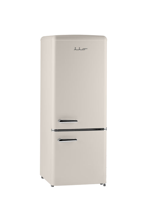 iio 7 Cu. Ft. Retro Refrigerator with Bottom Freezer