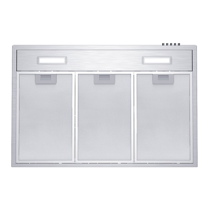 CIARRA 30" 200 CFM Under Cabinet Convertible Range Hood in Stainless Steel