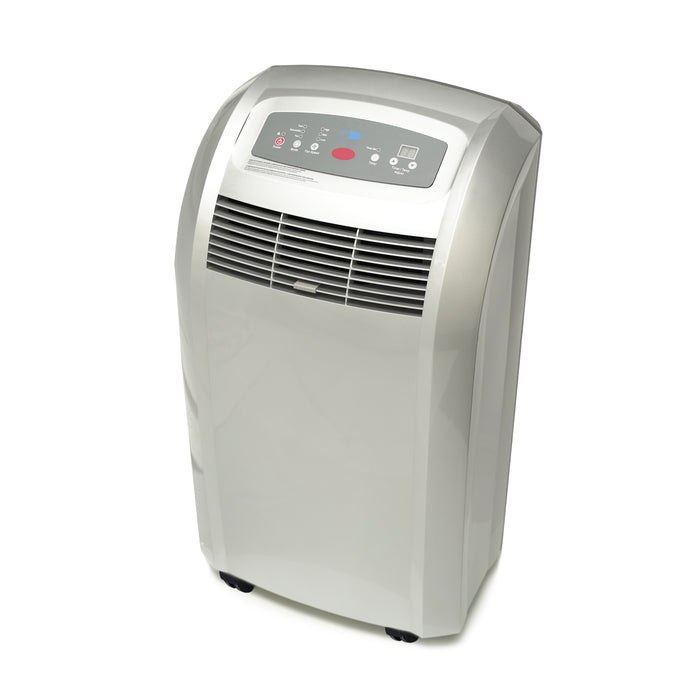 Whynter 12,000 BTU (5,000 BTU SACC) Portable Air Conditioner, Dehumidifier, and Fan with Activated Carbon Filter, up to 400 sq ft in Platinum | ARC-12S