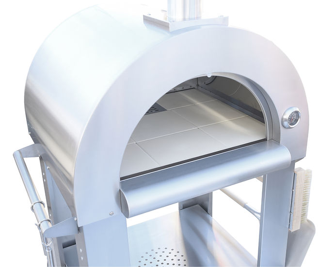 KoKoMo Grills 32" Stainless Steel Wood Fired Pizza Oven & Stand