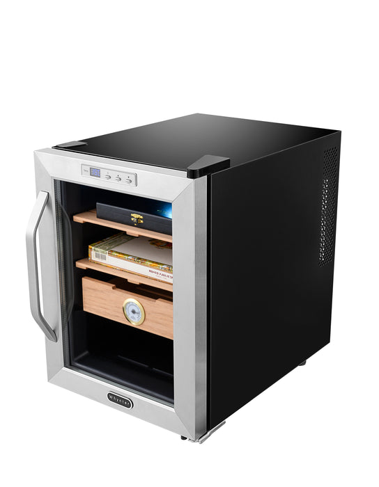 Whynter 250-Count 1.2 cu. ft. Electric Cigar Cooler Humidor -Stainless Steel | CHC-120S