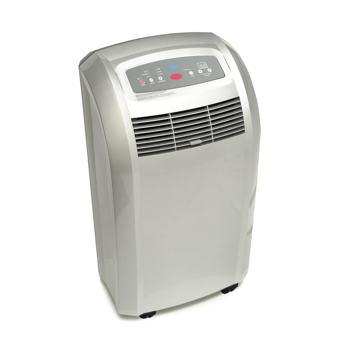 Whynter 12,000 BTU (5,000 BTU SACC) Portable Air Conditioner, Dehumidifier, and Fan with Activated Carbon Filter, up to 400 sq ft in Platinum | ARC-12S