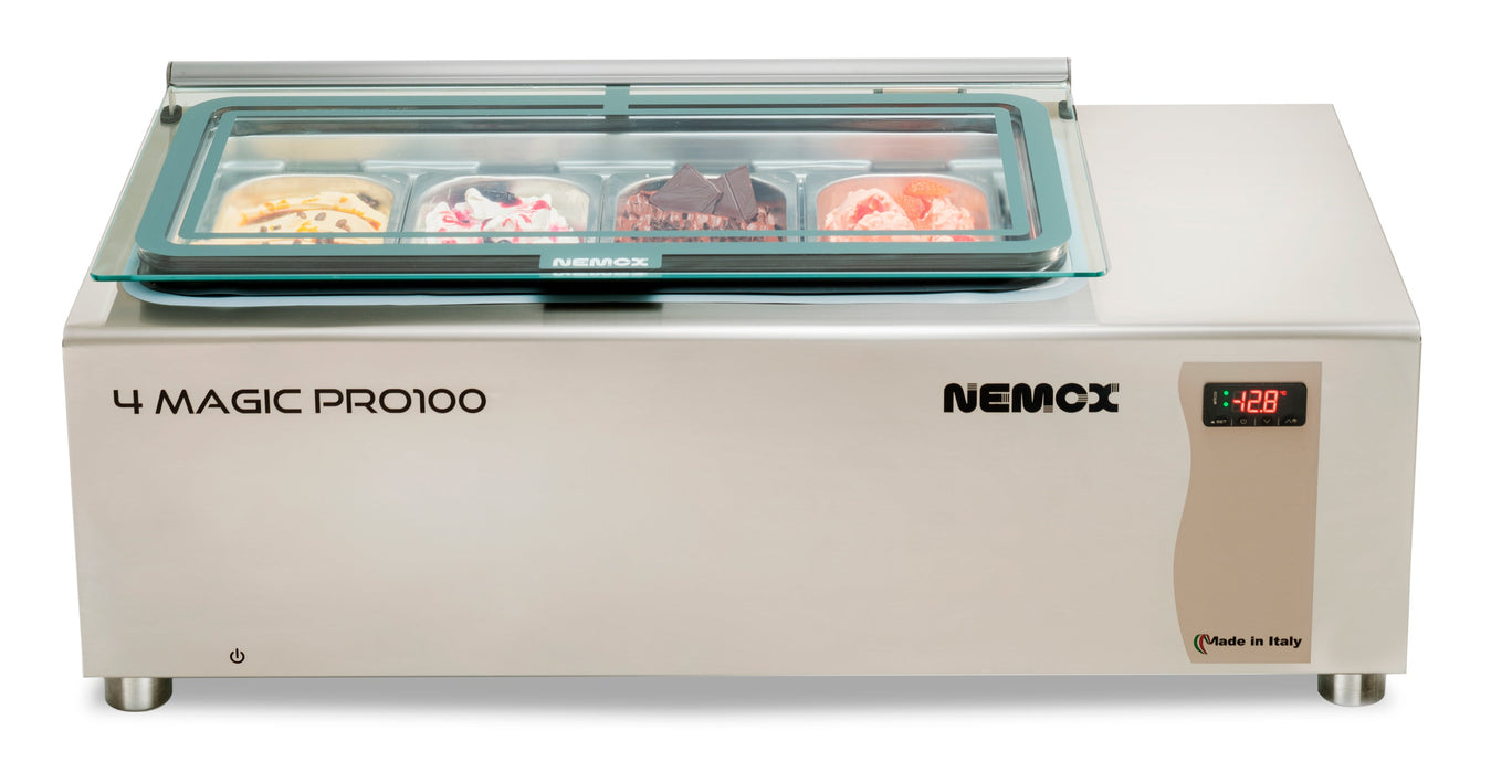 Nemox 4 Magic Pro 100  - Gelato/Ice cream display and dipping cabinet | 36101