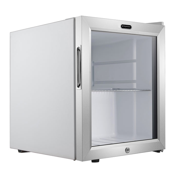 Whynter 62 Can Freestanding Beverage Refrigerator cooler With Lock Stainless Steel | BR-062WS