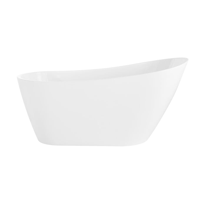 Swiss Madison Sublime 60" Single Slipper Freestanding Bathtub | SM-FB563