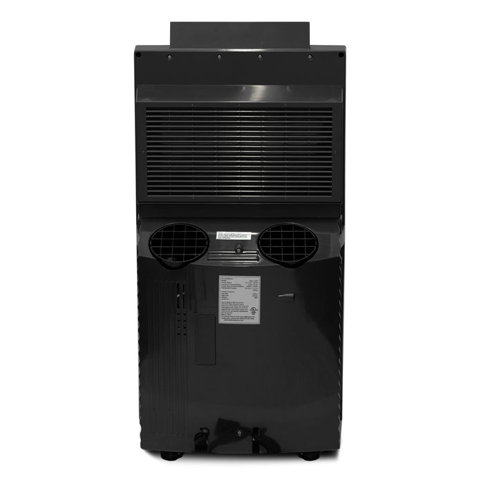 Whynter 14,000 BTU (9,200 BTU SACC) Dual Hose Cooling Portable Air Conditioner, Heater, Dehumidifier, and Fan with Activated Carbon Filter plus Storage bag, up to 500 sq ft in Platinum/Black | ARC-14SH