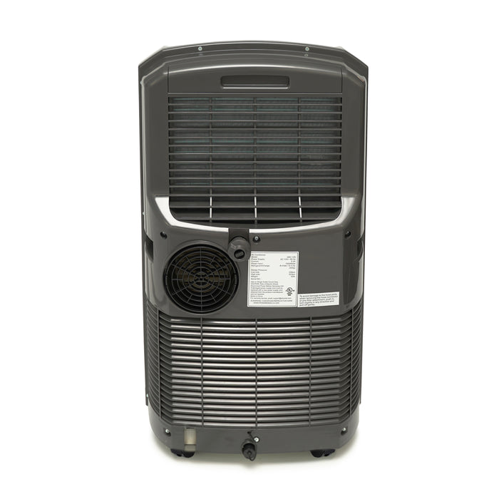 Whynter 12,000 BTU (5,000 BTU SACC) Portable Air Conditioner, Dehumidifier, and Fan with Activated Carbon Filter, up to 400 sq ft in Platinum | ARC-12S