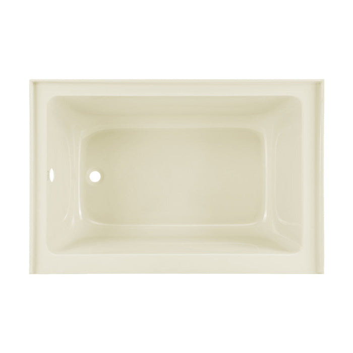 Swiss Madison Voltaire 48" x 32" Left-Hand Drain Alcove Bathtub with Apron in Bisque | SM-AB552BQ