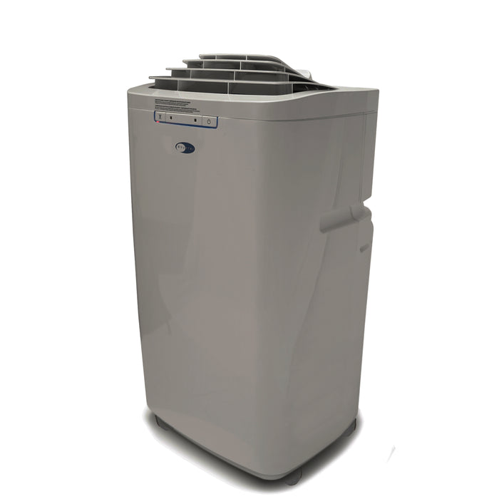 Whynter 13,000 BTU (6,345 BTU SACC) Dual Hose Cooling Portable Air Conditioner, Dehumidifier, and Fan with Activated Carbon Filter in Gray plus Storage bag for, up to 420 sq ft in Grey | ARC-131GD