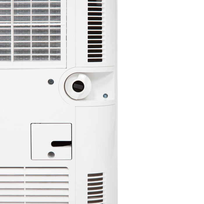 Whynter 10,000 BTU (5,200 BTU SACC) CoolSize Compact Portable Air Conditioner, Dehumidifier, and Fan with Activated Carbon Filter up to 300 sq ft | ARC-101CW