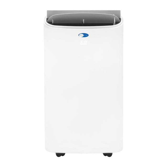 Whynter 14,000 BTU (10,000 BTU SACC) Dual Hose Cooling Portable Air Conditioner, Dehumidifier, and Fan with Remote Control, HEPA, and Carbon Filter, up to 500 sq ft in White | ARC-147WF