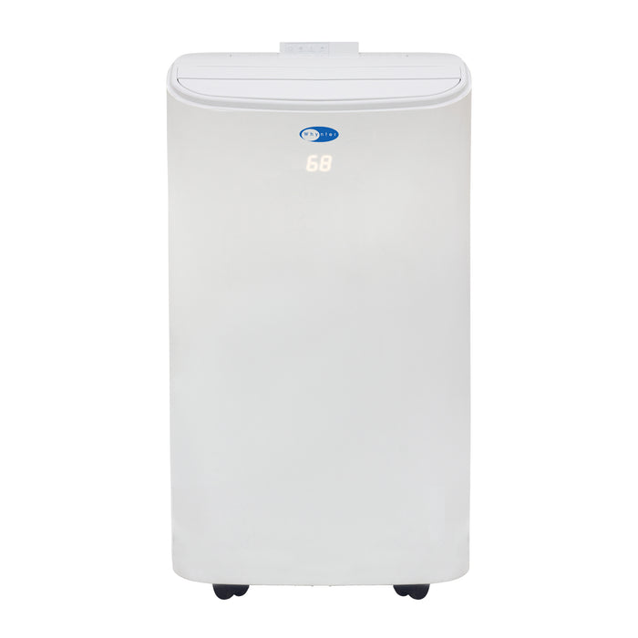 Whynter 14,000 BTU (10,000 BTU SACC) Dual Hose Cooling Portable Air Conditioner, Dehumidifier, and Fan with Remote Control, HEPA, and Carbon Filter, up to 500 sq ft in White | ARC-147WF