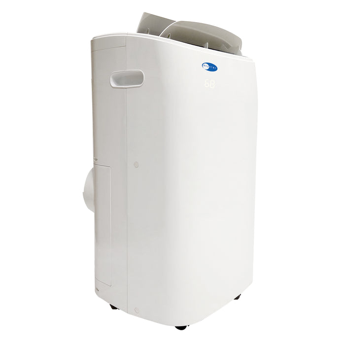 Whynter 14,000 BTU (10,000 BTU SACC) Dual Hose Cooling Portable Air Conditioner, Dehumidifier, and Fan with Remote Control, HEPA, and Carbon Filter, up to 500 sq ft in White | ARC-147WF