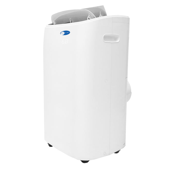 Whynter 14,000 BTU (10,000 BTU SACC) Dual Hose Cooling Portable Air Conditioner, Dehumidifier, and Fan with Remote Control, HEPA, and Carbon Filter, up to 500 sq ft in White | ARC-147WF