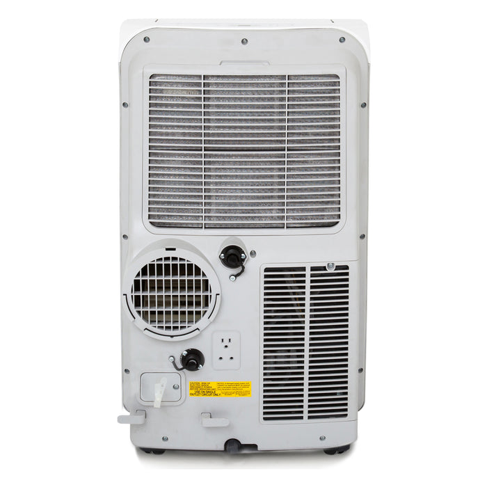 Whynter 14,000 BTU (10,000 BTU SACC) Portable Air Conditioner, Heater, Dehumidifier, and Fan with Activated Carbon and SilverShield Filter plus Drain Pump, up to 500 sq ft in White | ARC-148MHP