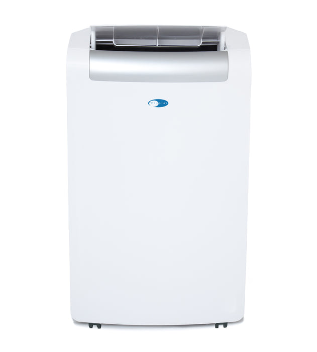Whynter 14,000 BTU (10,300 BTU SACC) Portable Air Conditioner, Dehumidifier, and Fan with Activated Carbon SilverShield Filter, up to 500 sq ft in White | ARC-148MS