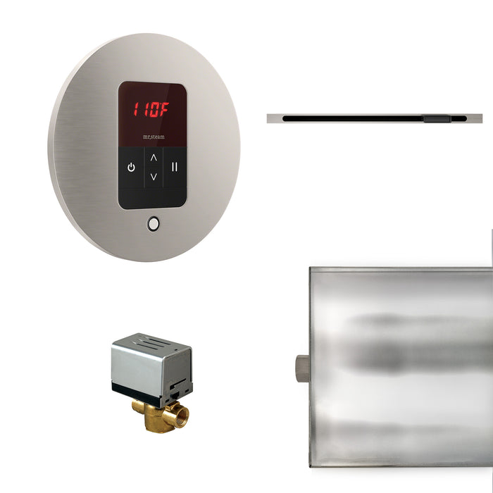 Mr.Steam Basic Butler Linear Steam Shower Control Package with iTempo Control and Linear SteamHead | BBUTLERL