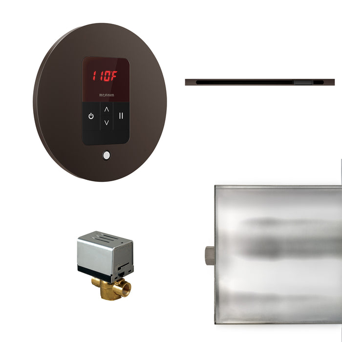 Mr.Steam Basic Butler Linear Steam Shower Control Package with iTempo Control and Linear SteamHead | BBUTLERL